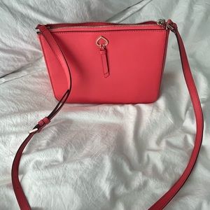 Kate Spade top zip crossbody Adel Stoplight Bag and matching bifold wallet